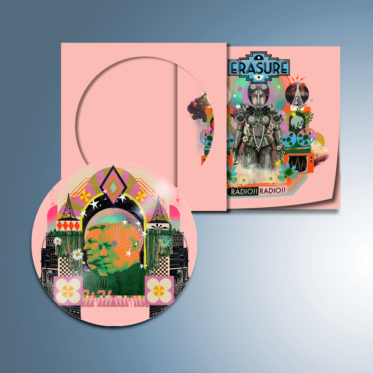 Erasure - Radio!! Radio!! - Picture Disc Vinyl + T-Shirt